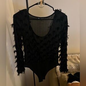 Zara long sleeve body suit